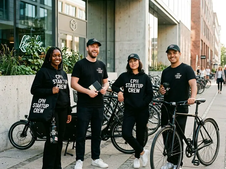 Hold i Core-pakken: hoodie og t-shirt med logo